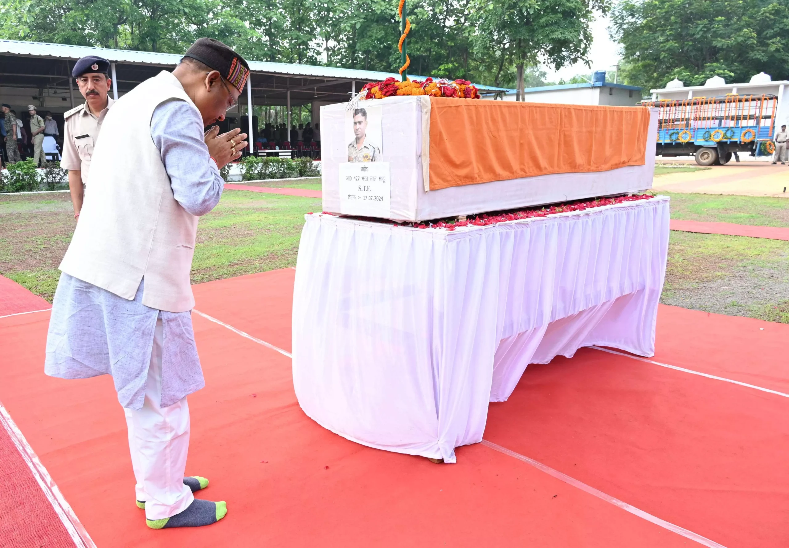 मुख्यमंत्री विष्णुदेव साय एवं उपमुख्यमंत्री विजय शर्मा