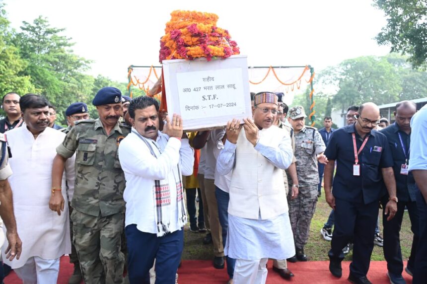 मुख्यमंत्री विष्णुदेव साय एवं उपमुख्यमंत्री विजय शर्मा